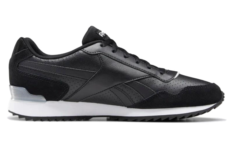 Reebok Royal Glide Ripple Clip Sport Shoes Black EF7712