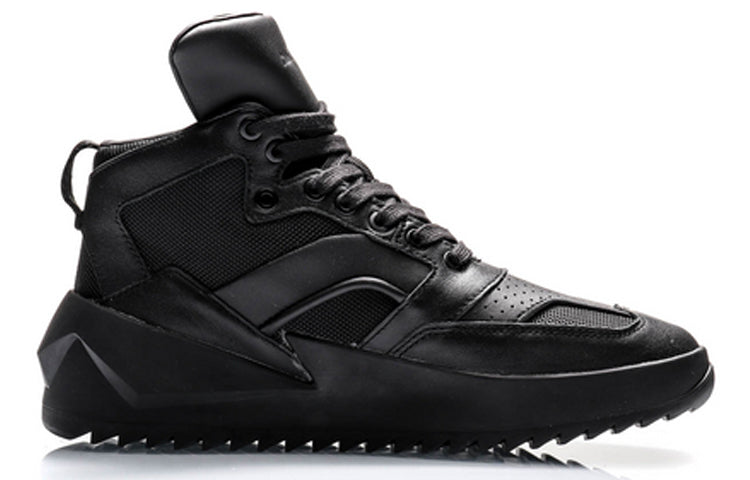 (WMNS) Li-Ning Counterflow Gold age 2000 Hi 'Black' AGCQ194-2