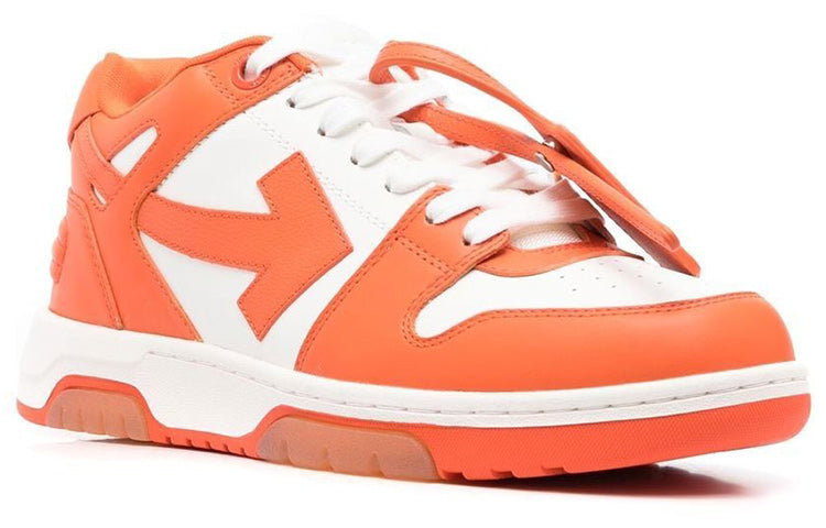 Off-White Out Of Office Low-Top Sneaker 'Orange White' OMIA189S22LEA0010120