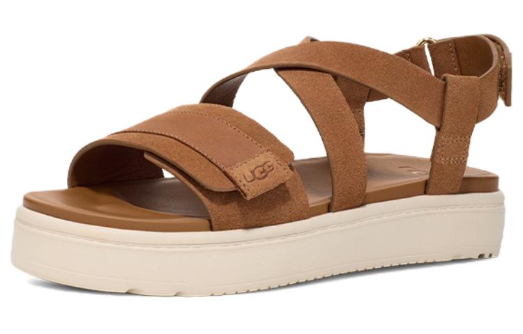(WMNS) UGG Zayne Ankle Strap II 'Chestnut' 1158053-CHE
