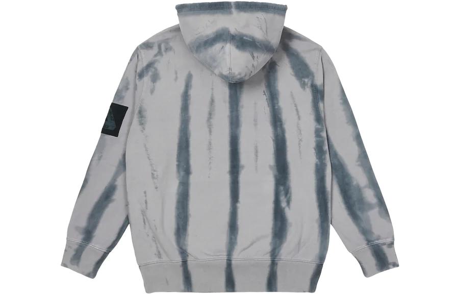 Palace FW22 Zebra Tie Dye Hoodie 'Blue' P22CS092