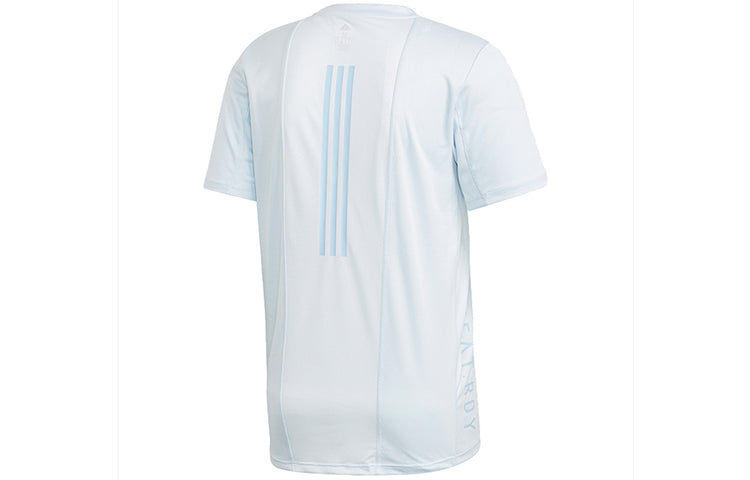 adidas Trg Tee H.Rdy Sports Training Short-sleeve Tee Men Light Blue FM2094