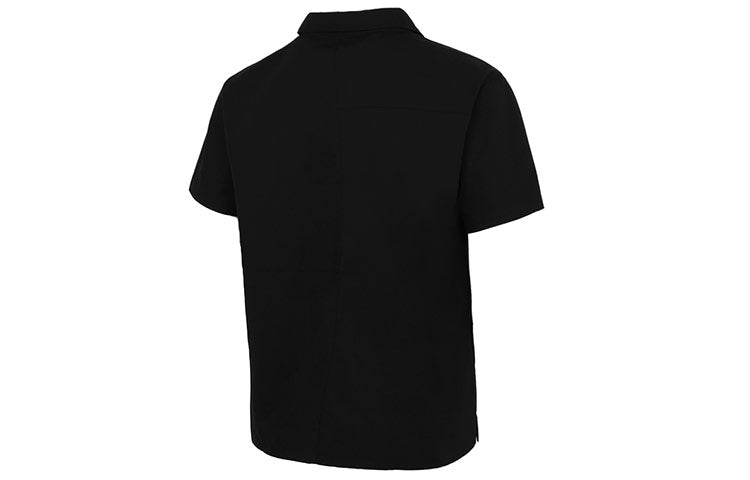 PUMA Classics Oversized Short Sleeve Polo Shirt 'Black' 533739-01
