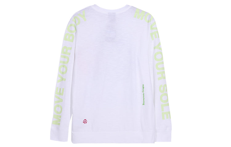 Nike MENS Sports Casual Letter Print Crew-neck White DA0630-100