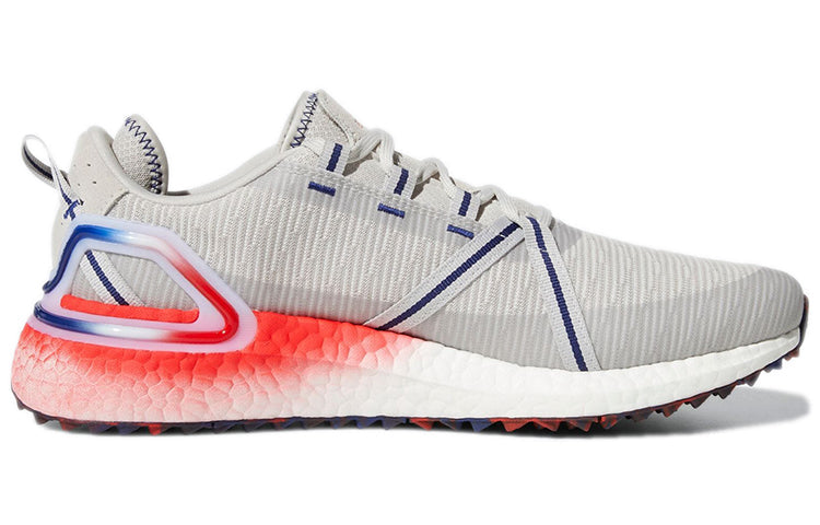 adidas Solarthon Primegreen Spikeless Golf 'Grey Vivid Red' GW3445