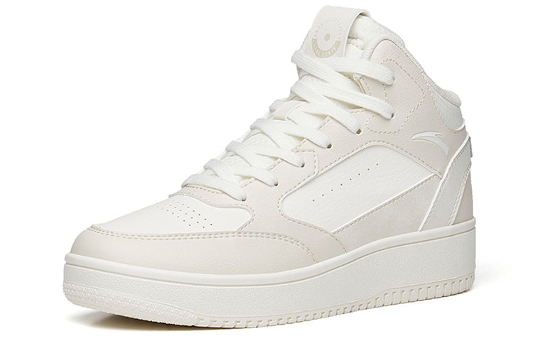 (WMNS) ANTA Skateboarding Series Sneakers High  'Grey White' 922238013-2