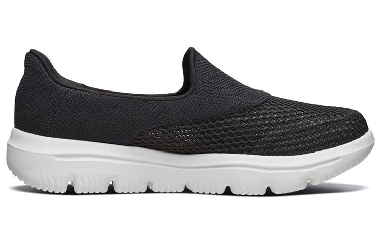 (WMNS) Skechers Images Go Walk Evolution Ultra Low-Top Black 15753-BKW
