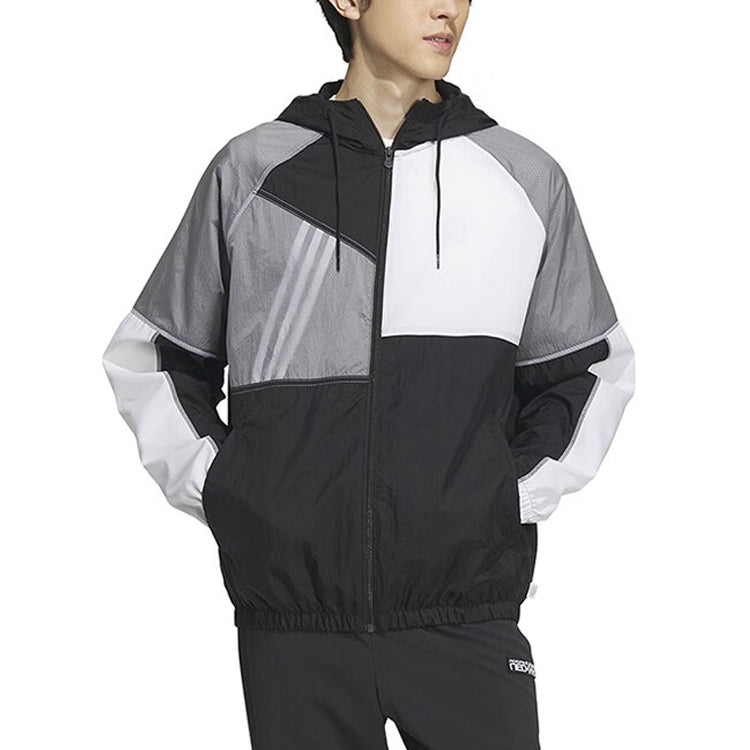 adidas Neo Vibe Collective Windbreaker Jackets 'Black' IA6742