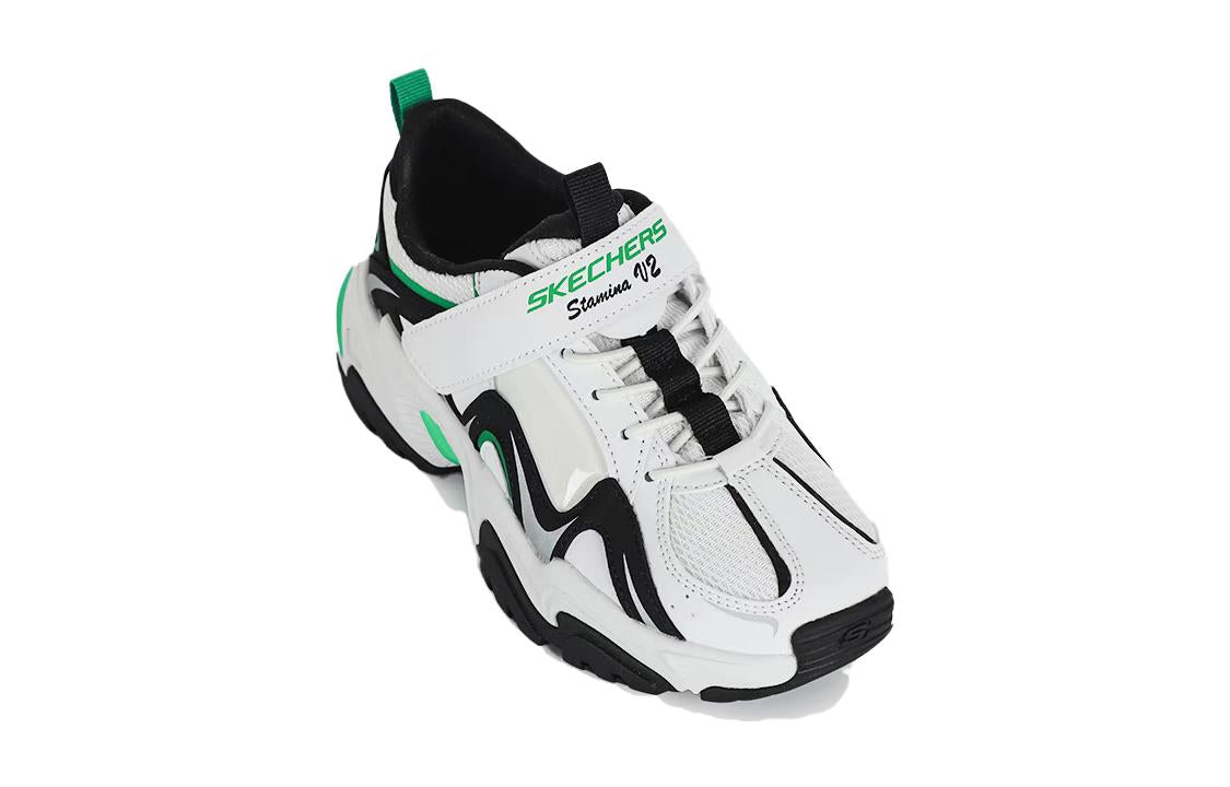 (GS) Skechers DLITES 2.0 'White Green' 405252L-WGR