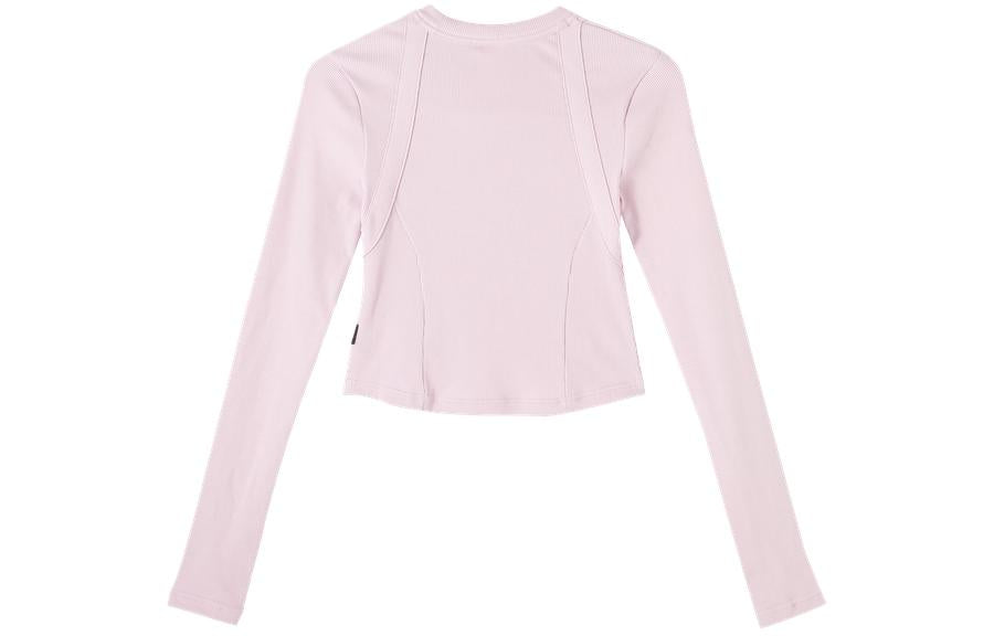 (WMNS) PUMA Plain Long Sleeves T-Shirt 'Pink' 627754-60