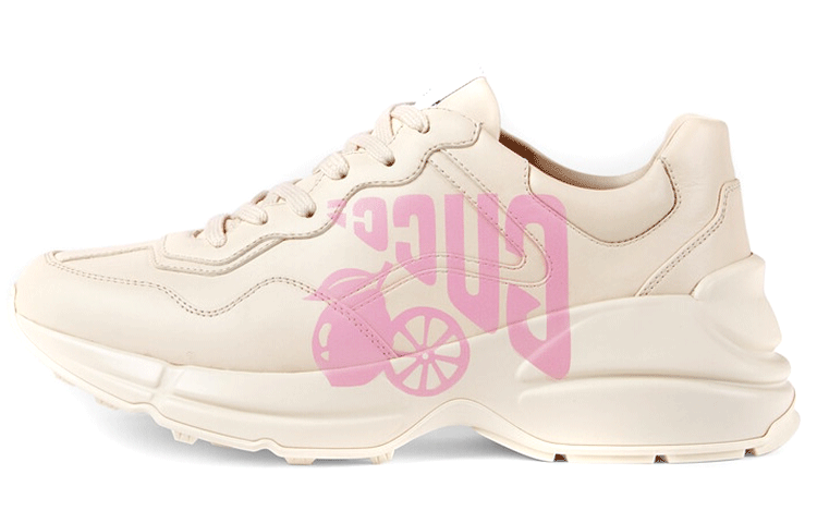 (WMNS) Gucci Rhyton 'Lemon Pink' 684900-DRW00-9522