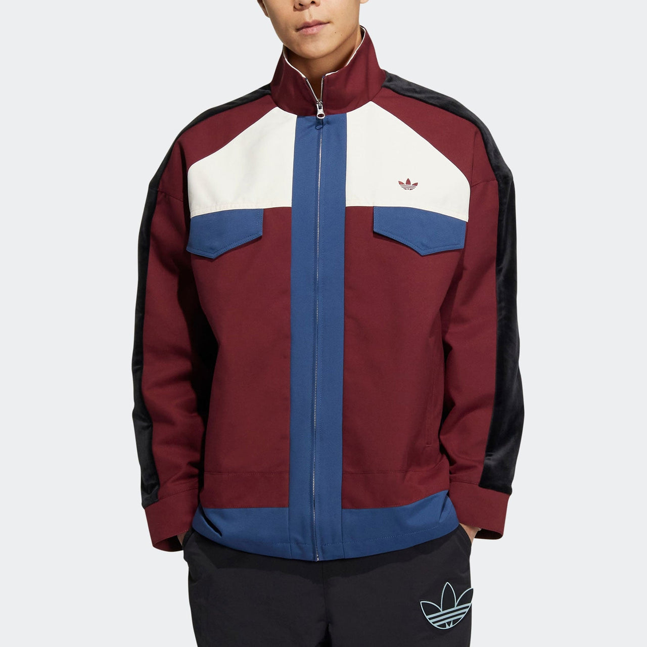 adidas Originals Anti University Jackets 'Red Blue' HY7237