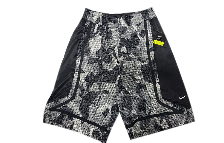 Nike Basketball Kyrie Dry Elite Shorts For Men Camo/Gray AJ3456-104
