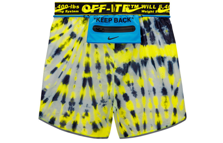 (WMNS) Nike x Off-White NRG Shorts 'Fluorescence Yellow' CK4809-702