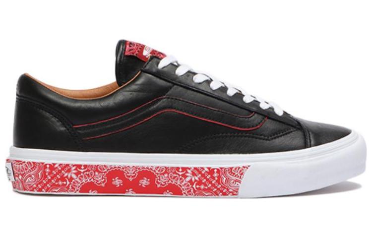 Vans OG Style 36 LX 'Bandana Black Racing Red' VN0A5FC3IZQ