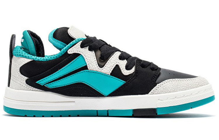 (WMNS) Li-Ning Wave Pro 'Black White Green' AECR044-1