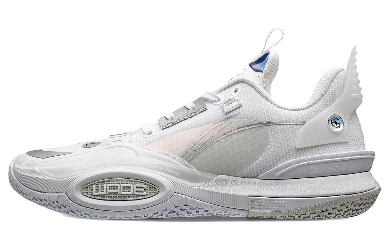Li-Ning Wade All City 10 x Glare We Are One 'White Grey' ABAS019-6