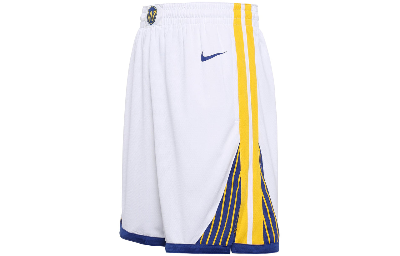 Nike Men NBA Swingman Shorts Golden State Warriors White AV4971-100