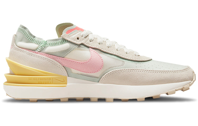 (WMNS) Nike Waffle One Seafoam Beige/Green/Pink DM9466-001