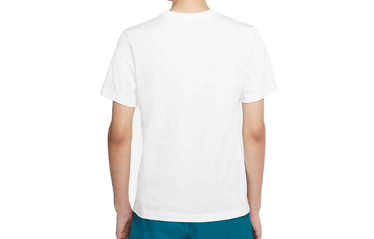 Men's Nike SPORTSWEAR Light Cozy White T-Shirt CZ3579-100