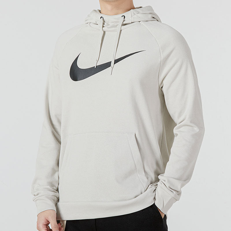 Men's Nike Casual Sports Logo Hooded Breathable Pullover White CZ2426-072