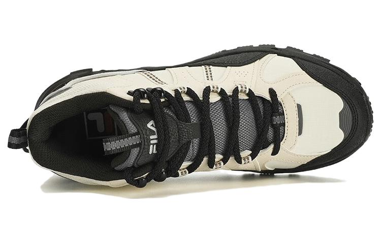 (WMNS) FILA Trek 1S High-Top Sneakers 'White Black' F12W342129FBW