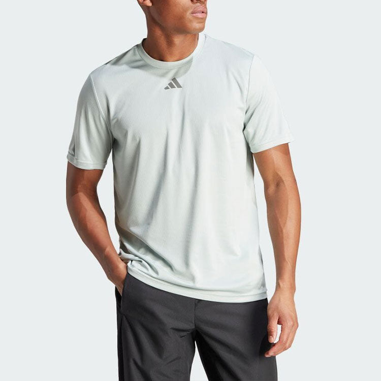 adidas HIIT Slogan Training T-Shirts 'Grey' IL7006