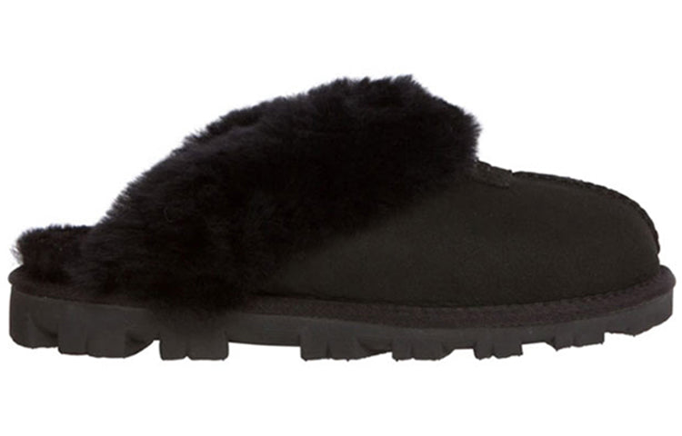 (WMNS) UGG Coquette Slipper One Pedal Black Slippers 5125-BLK
