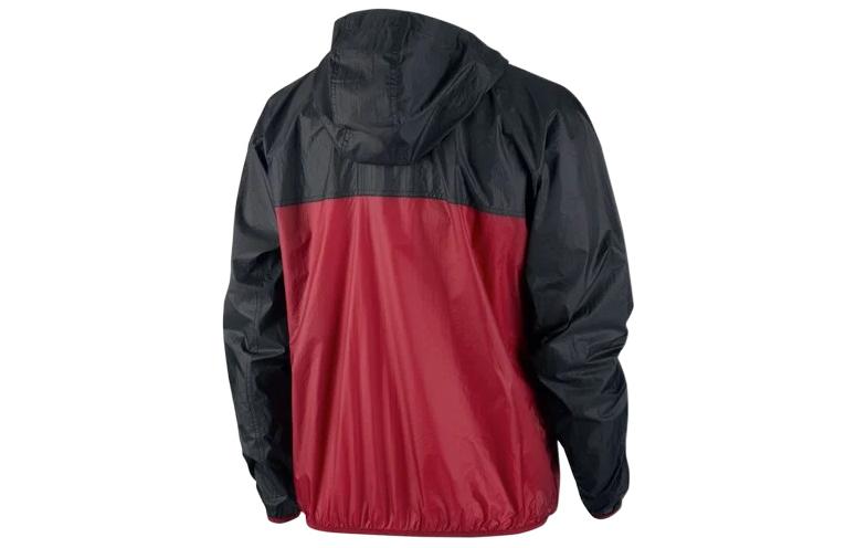 Men's Nike ACG Colorblock waterproof Lightweight Hooded Jacket Red CK7239-011