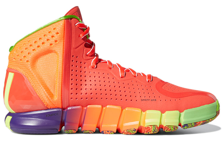 adidas D Rose 4 Restomod 'Solar Red Rainbow' FX5014