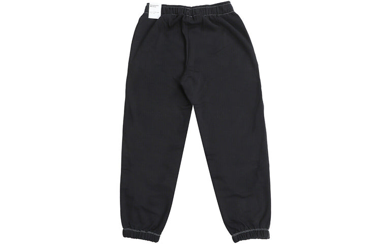 (WMNS) Nike Large Logo Bundle Feet Sports Pants/Trousers/Joggers Black DD5583-010