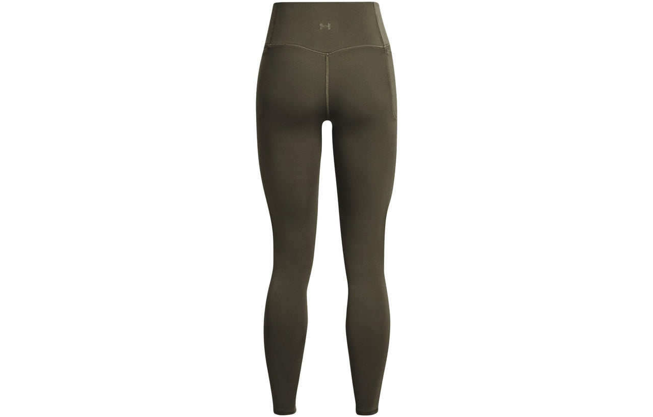 (WMNS) Under Armour Meridian Leggings 'Olive Green' 1382522-390