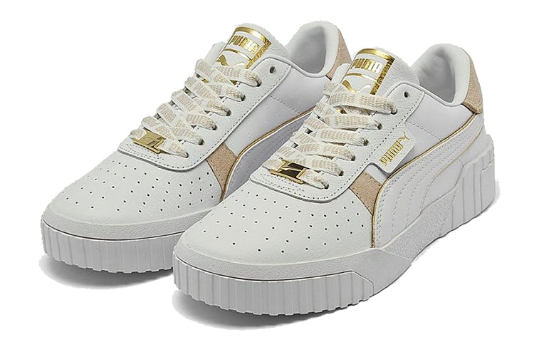 (WMNS) PUMA Cali Reinvention Casual 'White Khaki' 373479-01