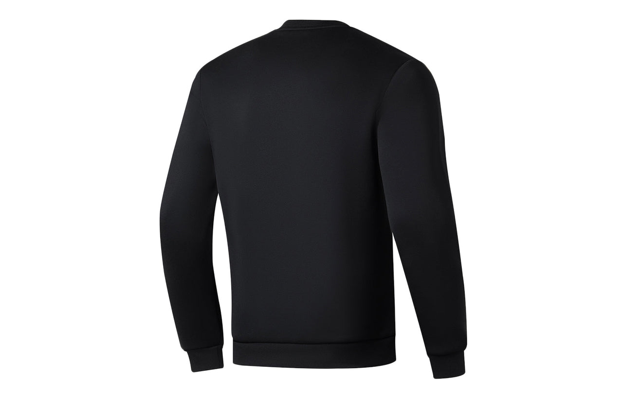 Li-Ning Logo Training Long Sleeve Sweatshirt 'Black' AWDT035-1