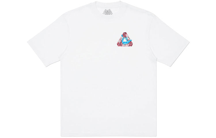PALACE Tri-Zooted Shakka Round Neck Short Sleeve Unisex White P19TS244