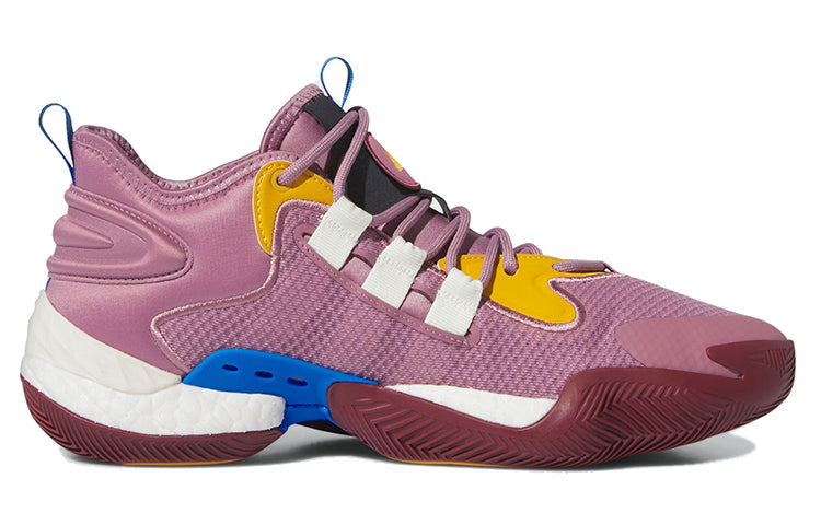 adidas BYW Select Basketball Shoes 'Wonder Orchid Off White' IE9304