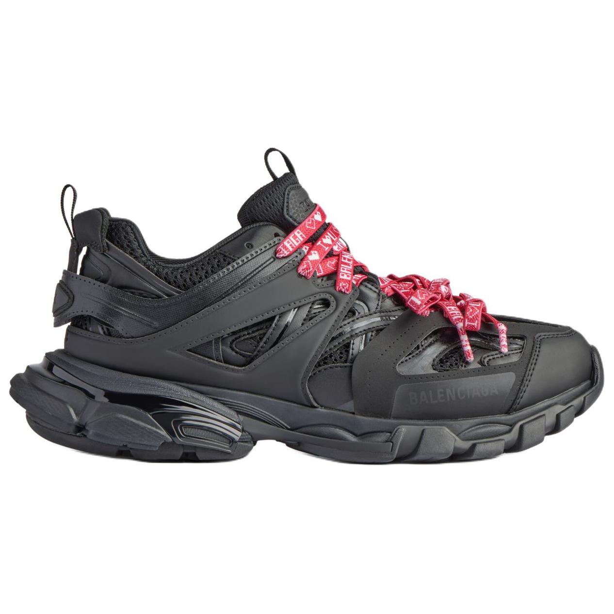 (WMNS) Balenciaga Track 1.0 Sneakers 'Black Red' 542436W3TR51060