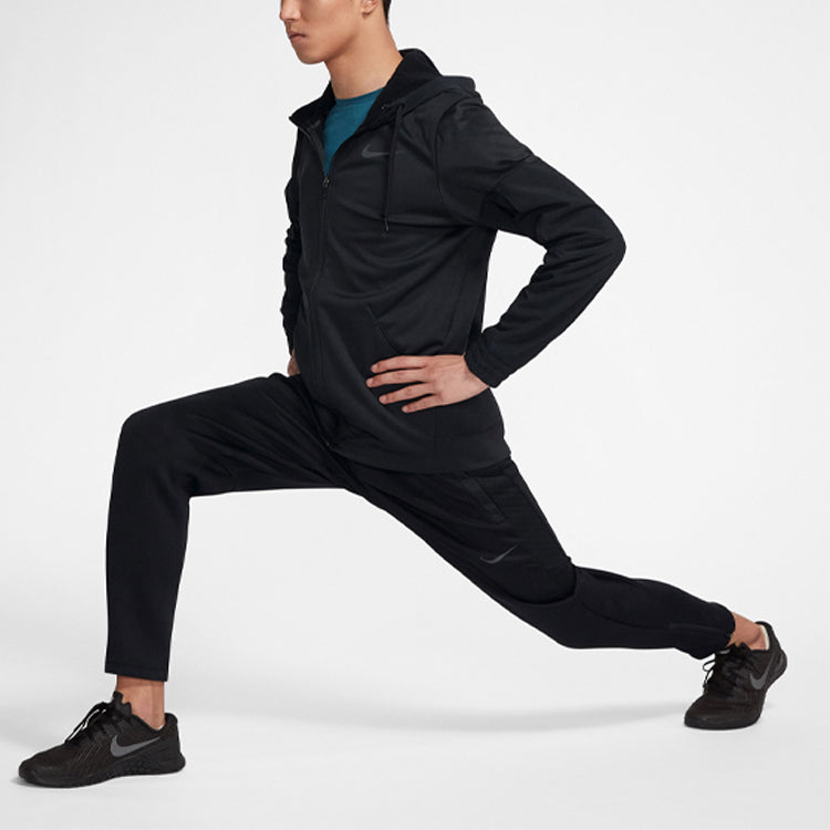 Nike Therma Training Sports Quick-dry Brushed Jacket Coat Male Black BV6310-010