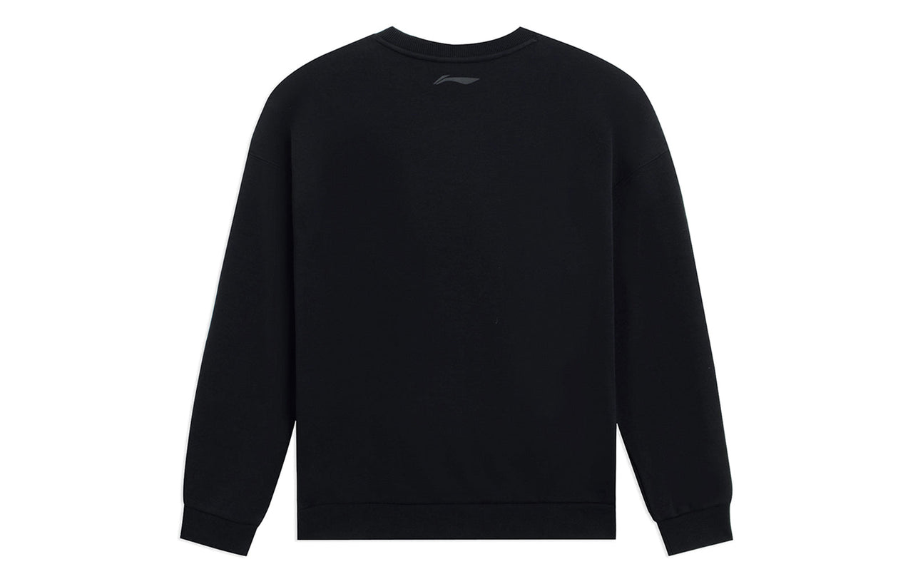 Li-Ning Hoops Comic Graphic Sweatshirt 'Black' AWDSF95-1