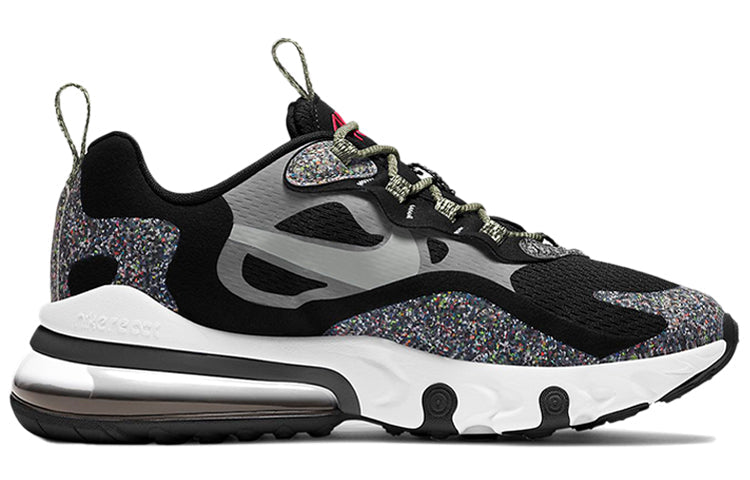 (GS) Nike Air Max 270 React SE 'Grind Black' CN8282-001