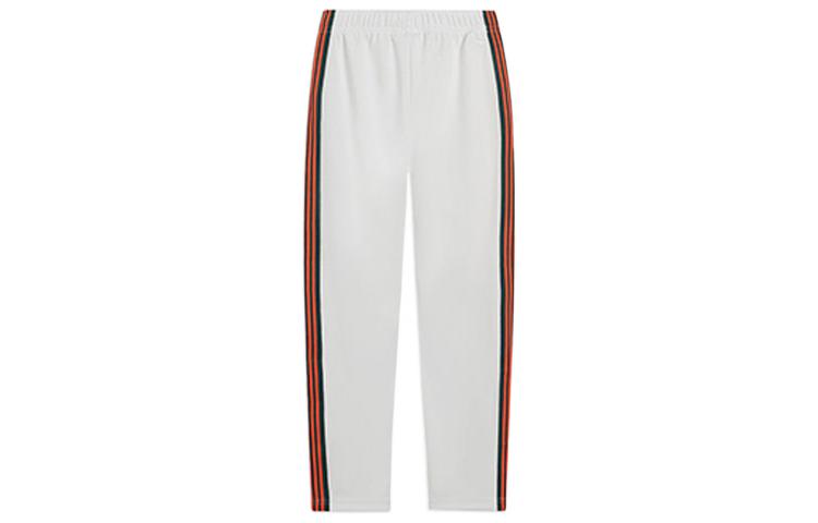 Li-Ning Logo Side Striped Pants 'White' AKLS869-5