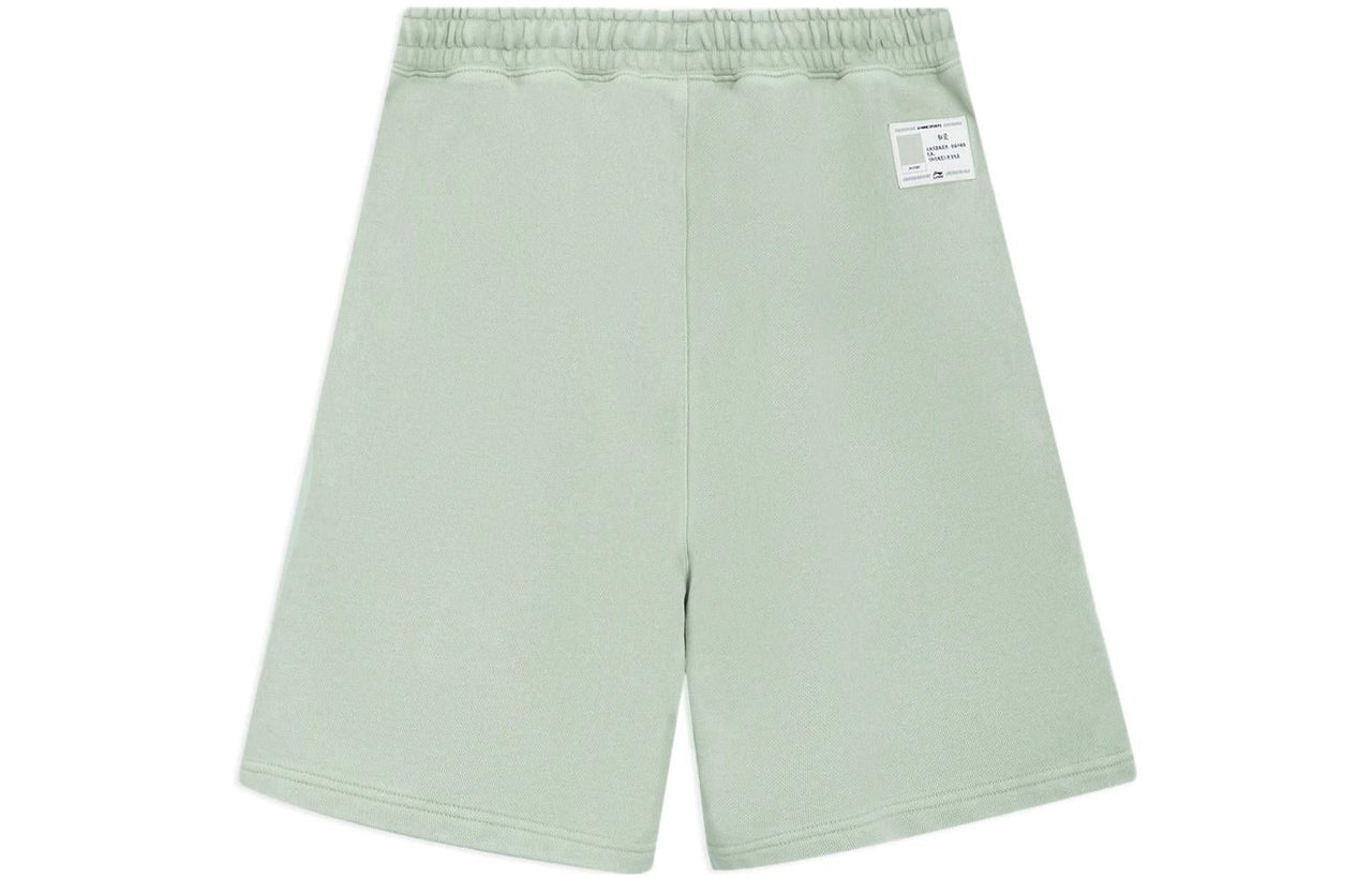 Li-Ning Embroidered Shorts 'Light Green' AKSS315-5