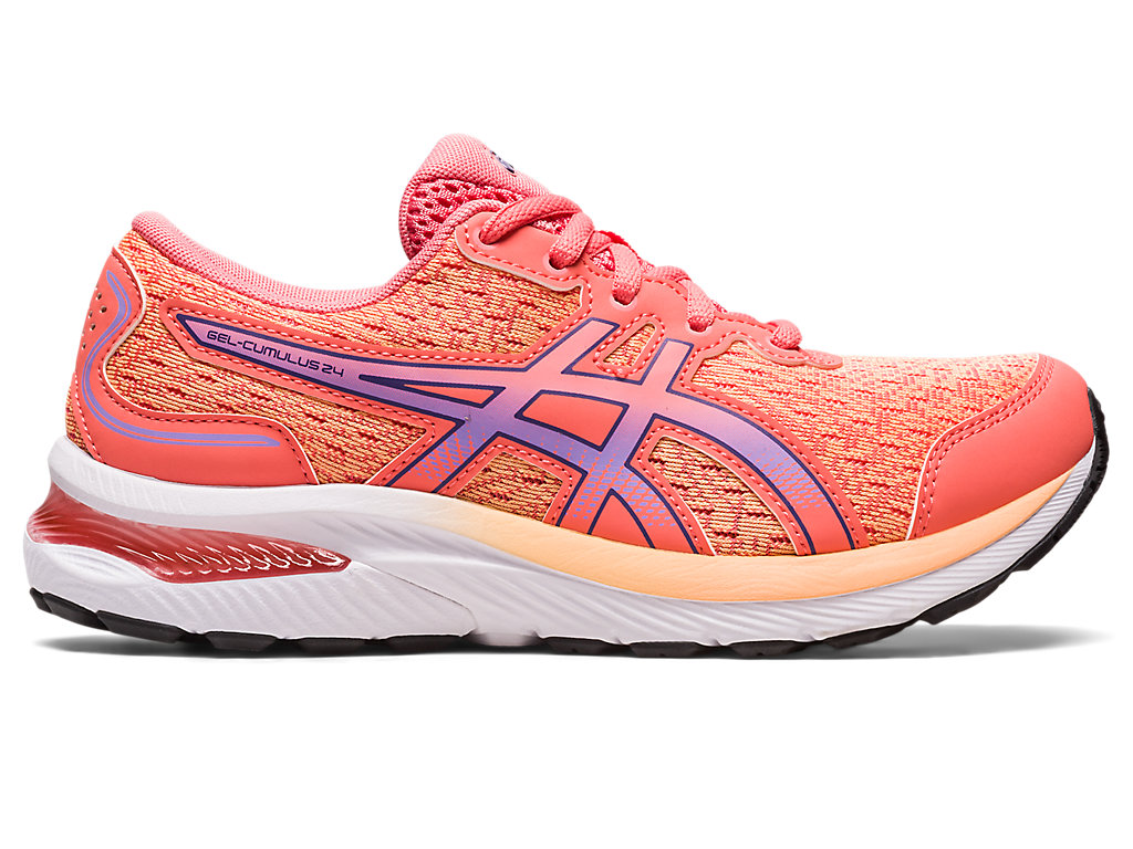 (GS) ASICS Gel-Cumulus 24 'Papaya Dusty Purple' 1014A270-700