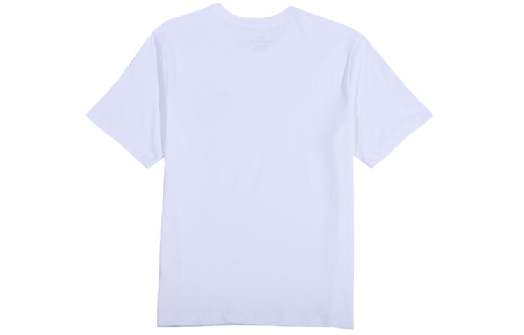 Nike Sportswear Sport Casual Breathable Round Collar Short Sleeved White BQ0705-100