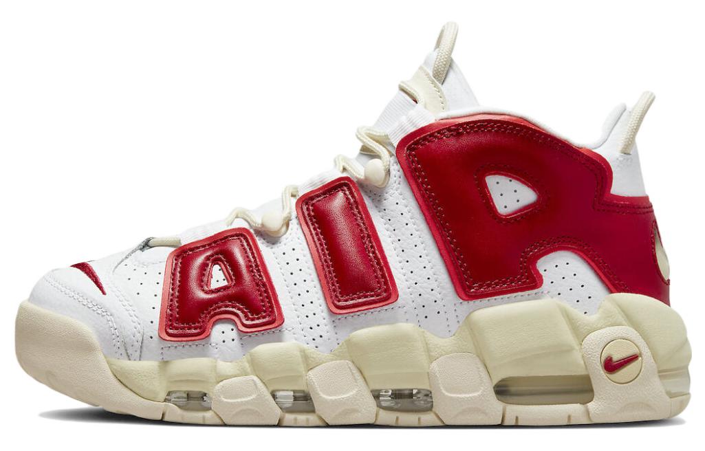 (WMNS) Nike Air More Uptempo 'White Red Sail' FN3497-100