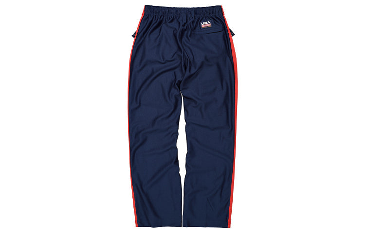 Nike Swoosh Loose Straight Casual Pants Blue CD6383-410