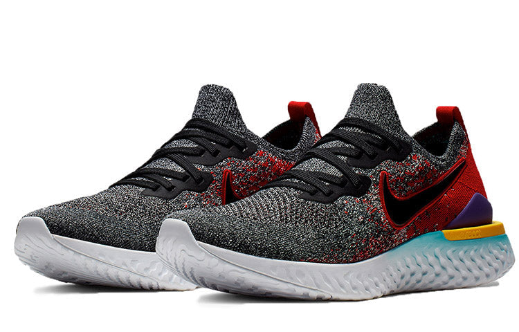 Nike Epic React Flyknit 2 'Black University Red' BQ8928-007