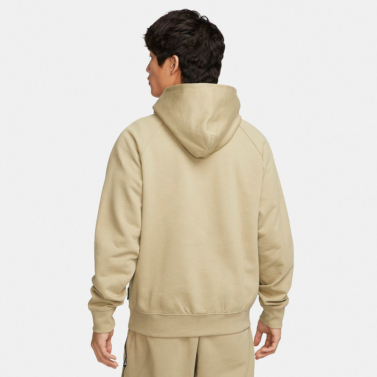 Nike Sportswear Big Swoosh Half Zip Hoodie (Asia Sizing) 'Nautral Olive Light Bone' DX0567-276