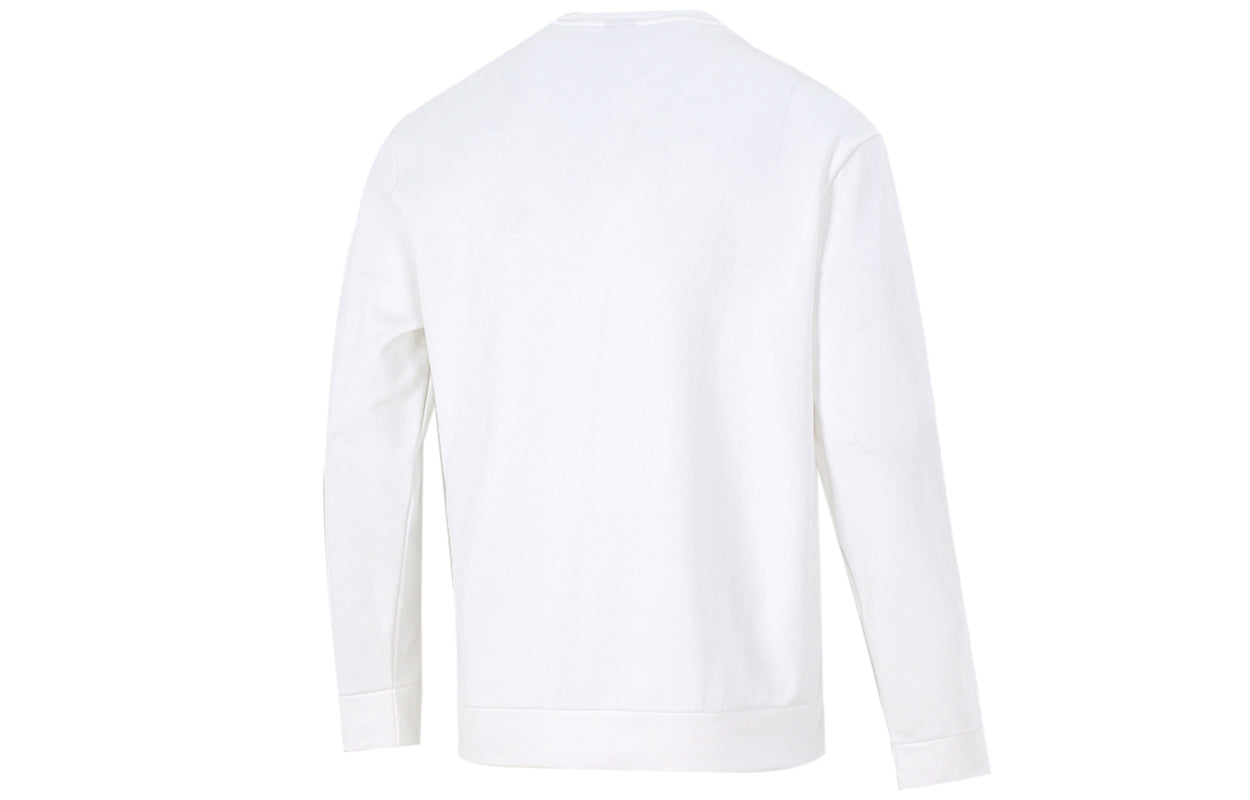 PUMA Training Sports Breathable Round Neck Pullover White 846532-02