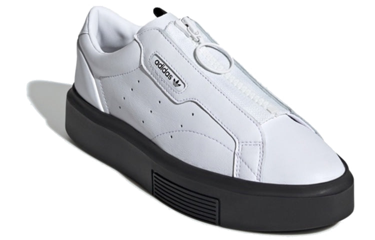 (WMNS) adidas Sleek Super Zip 'White Black' EF1899
